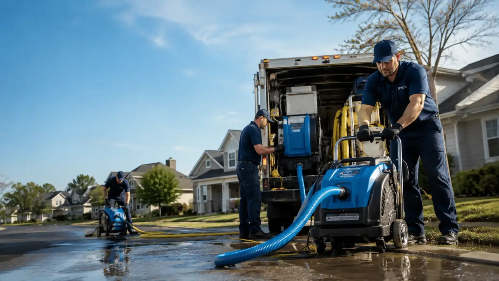Flood Damage Cleanup in Port Washington, OH